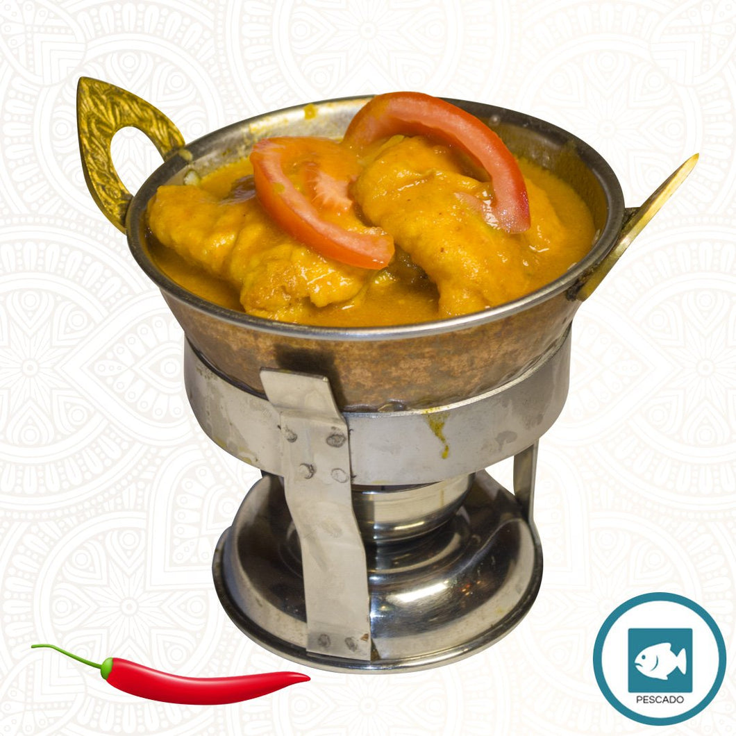 Pescado al curry